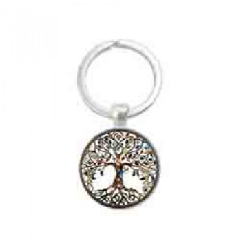 Living life Tree Cabochon Mens charm Fashion Necklace chakra Pendant Choker steampunk Jewelry Gift women glass chain antique