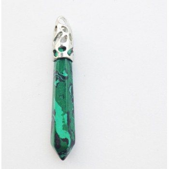 Natural Hexagonal Pointed Reiki Chakra Pendant Beads Healing Jewelry For Necklace Jewelry Making
