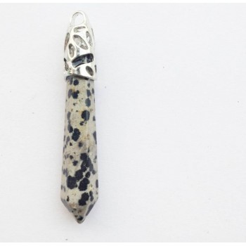 Natural Hexagonal Pointed Reiki Chakra Pendant Beads Healing Jewelry For Necklace Jewelry Making