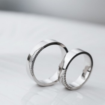 SA SILVERAGE Real 925 Sterling Couples Rings For Women Anel Feminino Face Lovers Party Fine Jewelry Kiss Lip 2018 Hot Sale