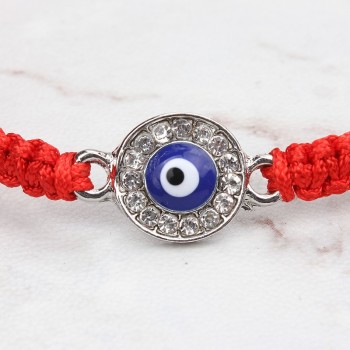 Lucky  Red Black String Thread  Bracelets Blue Turkish Evil Eye Charm Women Handmade  Jewelry As Gift
