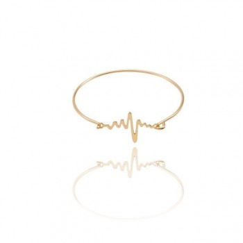 Minimalist Tiny Medical ECG Stethoscope Heartbeat Bracelet Hexagram World Map Pet Footprints Bracelets For Nurse Doctor Pulseira