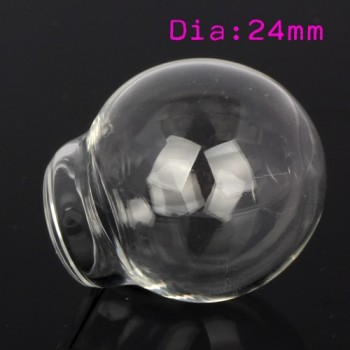 OlingArt 6pcs/lot 24mm /30mm Glass Pendant glass bottle vial necklace Vintage Mini Wish Bottle Necklace Jewelry DIY Women Gift
