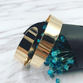 Upper Arm bracelet  2018 Summer New Adjustable Bangles Women Gold Color Arm Cuff  Armlet Armband Bracelet Punk Jewelry