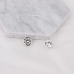 M MISM New Fishing Line Women Necklace Simple Pendant Fashion Jewelry Rhinestone Statement Necklace Invisible Transparent Chain