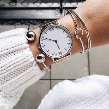HuaTang Bohemian Layered Map Crown Arrow Bracelets Geometirc Gold Leaves Bangle Set Alloy Chain Bangles Bracelet Jewelry