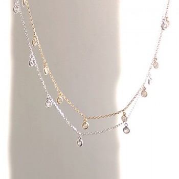 Cute Crystal Choker Necklace Women Clavicle Chain Charm Dainty Necklace Jewelry Collier Femme XL7721