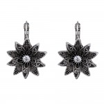 MYTHIC AGE Tibetan Silver Color Carved Flower Vintage Ethnic Drop Dangle Earrings Retail Jewelry Jewellery Gift For Women Girls