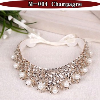 2017 newest pearl fake collar Necklace Classic  White Crystal Pendant  Necklaces amp; Pendants Fashion Wedding Jewelry girl Gift