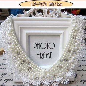 2017 newest pearl fake collar Necklace Classic  White Crystal Pendant  Necklaces amp; Pendants Fashion Wedding Jewelry girl Gift
