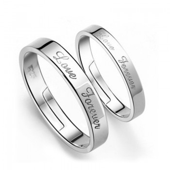 NEHZY Silver ring opening couple of female models wild fashion jewelry cute retro jewelry factory super flash