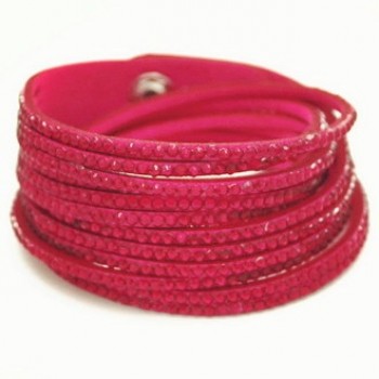 Europe Popular  Vintage Bangle Simple Leather Bracelet With Crystal Personality Bracelet Charm For  Women Bracelet Special Offer