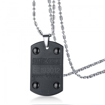 XUANPAI Unique Quantum Scalar Energy Pendant Necklace Fashion Bio Mens Magnetic Hematite Necklace Negative Ion