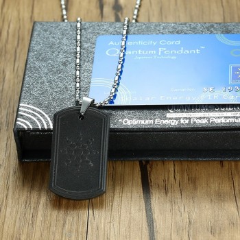 XUANPAI Unique Quantum Scalar Energy Pendant Necklace Fashion Bio Mens Magnetic Hematite Necklace Negative Ion