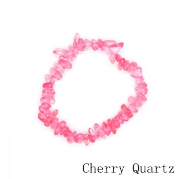 2018 New 7 Chakra Natural Stone Gravel Ball Bracelet Quartz Ball Stone Bracelet Ladies Mens Wholesale Free Shipping