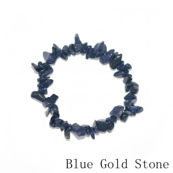 2018 New 7 Chakra Natural Stone Gravel Ball Bracelet Quartz Ball Stone Bracelet Ladies Mens Wholesale Free Shipping