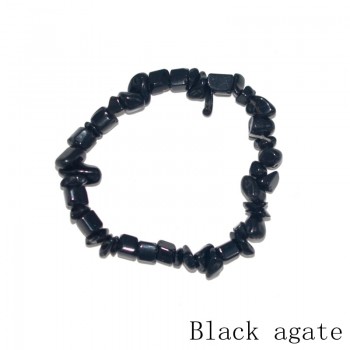 2018 New 7 Chakra Natural Stone Gravel Ball Bracelet Quartz Ball Stone Bracelet Ladies Mens Wholesale Free Shipping