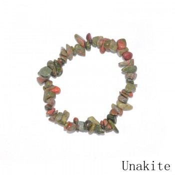 2018 New 7 Chakra Natural Stone Gravel Ball Bracelet Quartz Ball Stone Bracelet Ladies Mens Wholesale Free Shipping