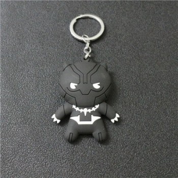 2018 New Superheros Cosplay Cute Keychains Spiderman Batman Captain America And Superman PVC Action Figure Model Jewelry