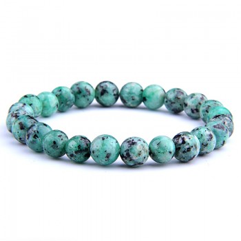 High Quality Natural Stone Lapis Lazuli Beaded Bracelets for Women Men Fashion Energy Bracelet Elastical Jewelry Gift
