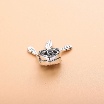 Slovecabin 2018 Summer Spiritual Dream Catcher Dangle Charm Pendants 925 Sterling Silver Making Jewelry Fit Charms Bracelet