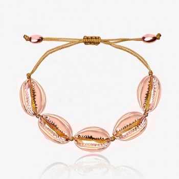 aliexpress NATURAL PUKA SHELL BRACELET GOLD SHELL cowry bracelets boho fashion beach  seashell women bracelets jewelry