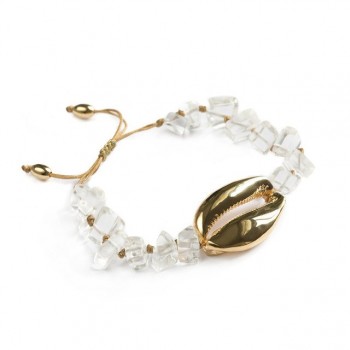 aliexpress NATURAL PUKA SHELL BRACELET GOLD SHELL cowry bracelets boho fashion beach  seashell women bracelets jewelry
