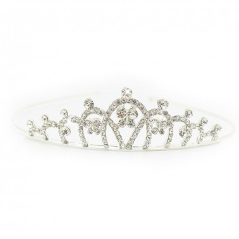 Bridal Wedding Crystal Tiara Headband Party Princess Prom Crown Kids Girl Hairband Hair Accessiories @M23