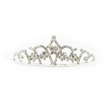 Bridal Wedding Crystal Tiara Headband Party Princess Prom Crown Kids Girl Hairband Hair Accessiories @M23