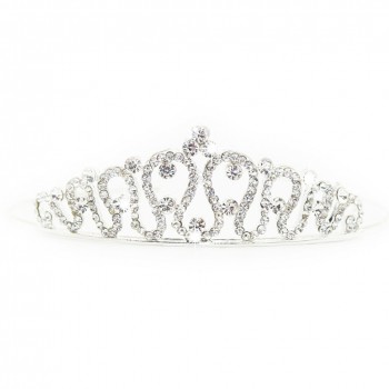 Bridal Wedding Crystal Tiara Headband Party Princess Prom Crown Kids Girl Hairband Hair Accessiories @M23