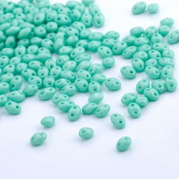 Hot new 100pcs 5x2.5mm Luster Czech Glass Seed Beads Two Hole Bead Loose beads U pick color