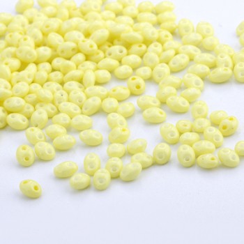 Hot new 100pcs 5x2.5mm Luster Czech Glass Seed Beads Two Hole Bead Loose beads U pick color