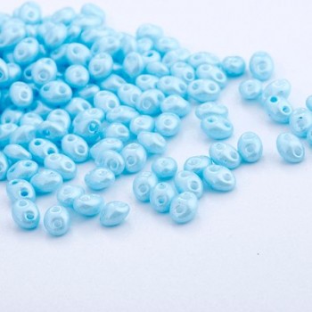 Hot new 100pcs 5x2.5mm Luster Czech Glass Seed Beads Two Hole Bead Loose beads U pick color