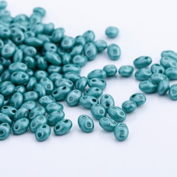 Hot new 100pcs 5x2.5mm Luster Czech Glass Seed Beads Two Hole Bead Loose beads U pick color