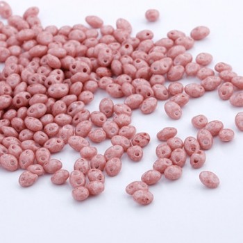 Hot new 100pcs 5x2.5mm Luster Czech Glass Seed Beads Two Hole Bead Loose beads U pick color