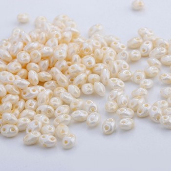 Hot new 100pcs 5x2.5mm Luster Czech Glass Seed Beads Two Hole Bead Loose beads U pick color