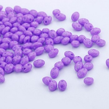 Hot new 100pcs 5x2.5mm Luster Czech Glass Seed Beads Two Hole Bead Loose beads U pick color