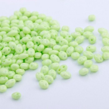 Hot new 100pcs 5x2.5mm Luster Czech Glass Seed Beads Two Hole Bead Loose beads U pick color