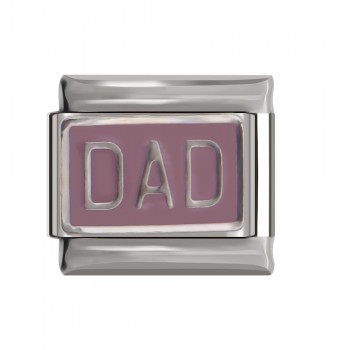 Hapiship 9mm Width Original Daisy Sweet Dad Love Best Sexy Mom Dream Aunt Charm Fit Bracelet Stainless Steel Links DJ120