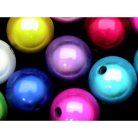 Factory Price Top Quality 4 6 8 10 12mm Mixed Color 3D Illusion Miracle beads Acrylic Spacer beads/perles