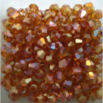 Isywaka Sale New Purple 100pcs 4mm Bicone Austria Crystal Beads charm Glass Beads Loose Spacer Bead for DIY Jewelry Making