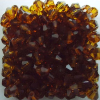Isywaka Sale New Purple 100pcs 4mm Bicone Austria Crystal Beads charm Glass Beads Loose Spacer Bead for DIY Jewelry Making
