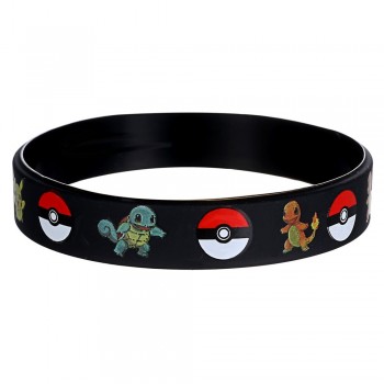 Pokemon Go Silicone Wristband Bracelet for Kids Boy Girl Men Women Sport Bracelet Bangle Go Smart Silicone Bracelets Kawaii Gift