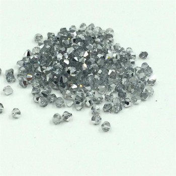 TOP quality 3mm 1000pcs AAA Bicone Upscale Austrian crystals beads loose ball supply AB color plating  Jewelry Making DIY U pick