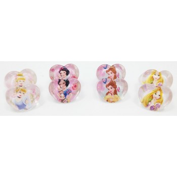 Free Shipping Wholesale lots 20Pcs Girl childs gifts lovely cute Snow White Princess Heart rings fashion Jewelry Jewellery