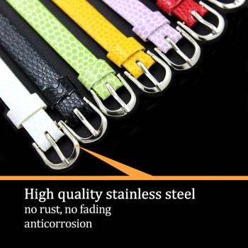 100PCS 8MM PU Leather Snake Wristbandamp;Bracelets  Can Choose the Color Fit DIY 8mm Slide Letters/charms LSBR03*100