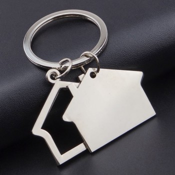 OTOKY 2018 Hot Sale 1pcs Modern House Home Keychain Key Chain Keyring Keyfob Metal Christmas Present Gift Dropshipping  Apr9