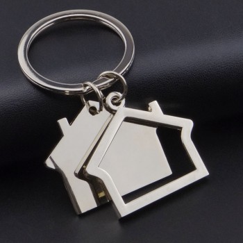 OTOKY 2018 Hot Sale 1pcs Modern House Home Keychain Key Chain Keyring Keyfob Metal Christmas Present Gift Dropshipping  Apr9