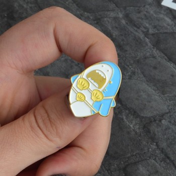 QIHE JEWELRY Sea cuties pin Whale Shark Narwhal Octopus Puffer fish Hard enamel pin Lapel pin Brooches Badges Pinback