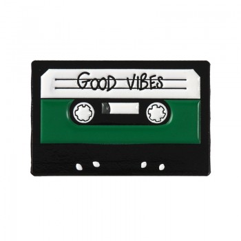 Phonograph Record Cassette Tape Vinyl Record Brooches Collection Enamel Pins Badge Retro Music Disc Brooch Gift for music lovers